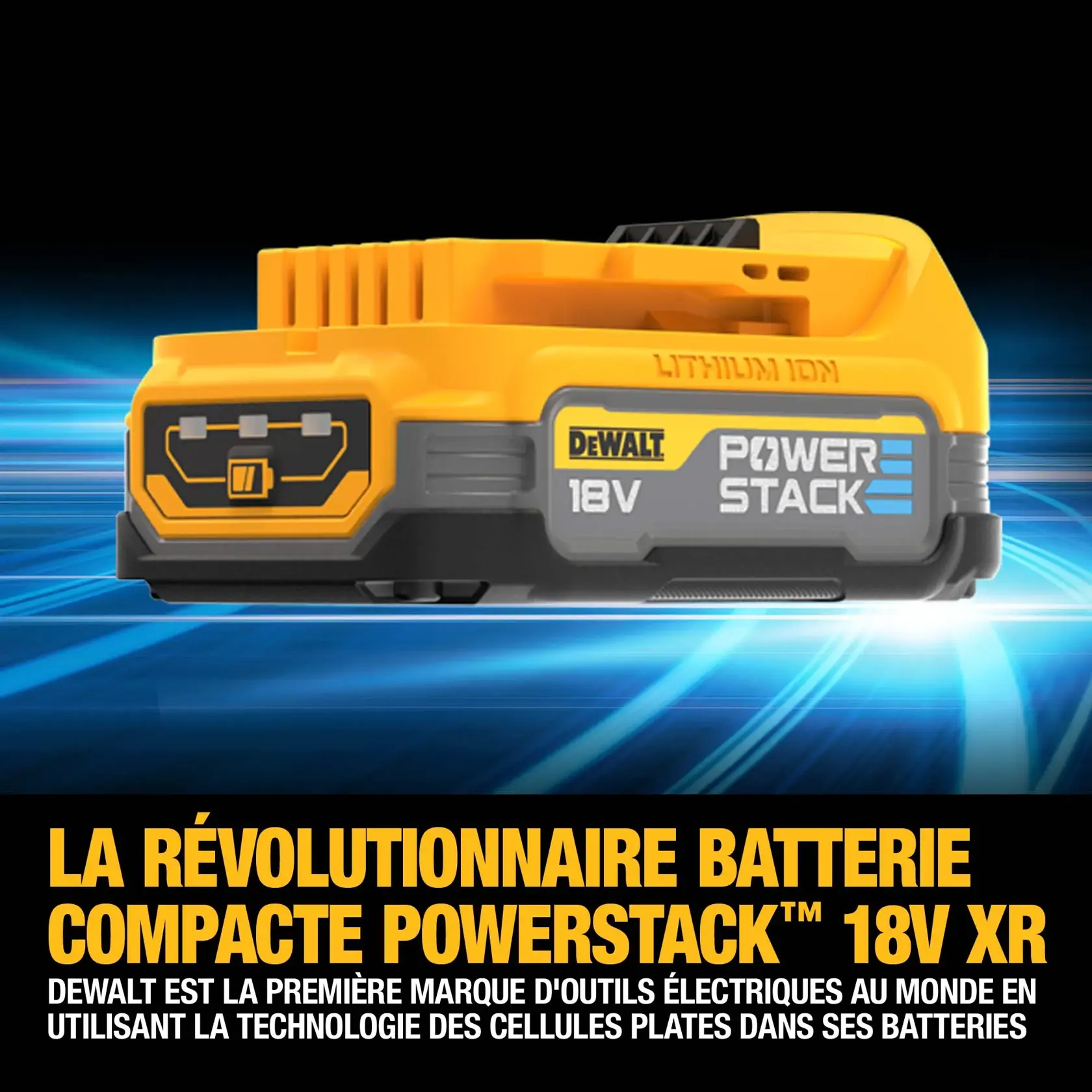 Perceuse-visseuse percussion compacte XR 18V 1,7 Ah Li-ion brushless - POWERSTACK™