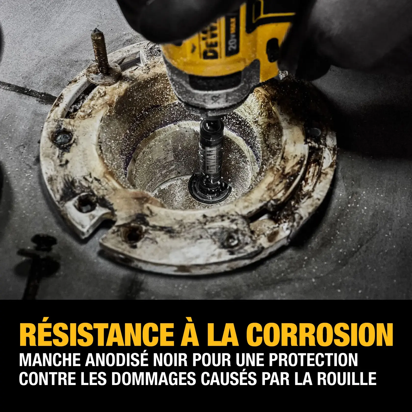 Coupe-tube PVC à grain diamanté DEWALT®