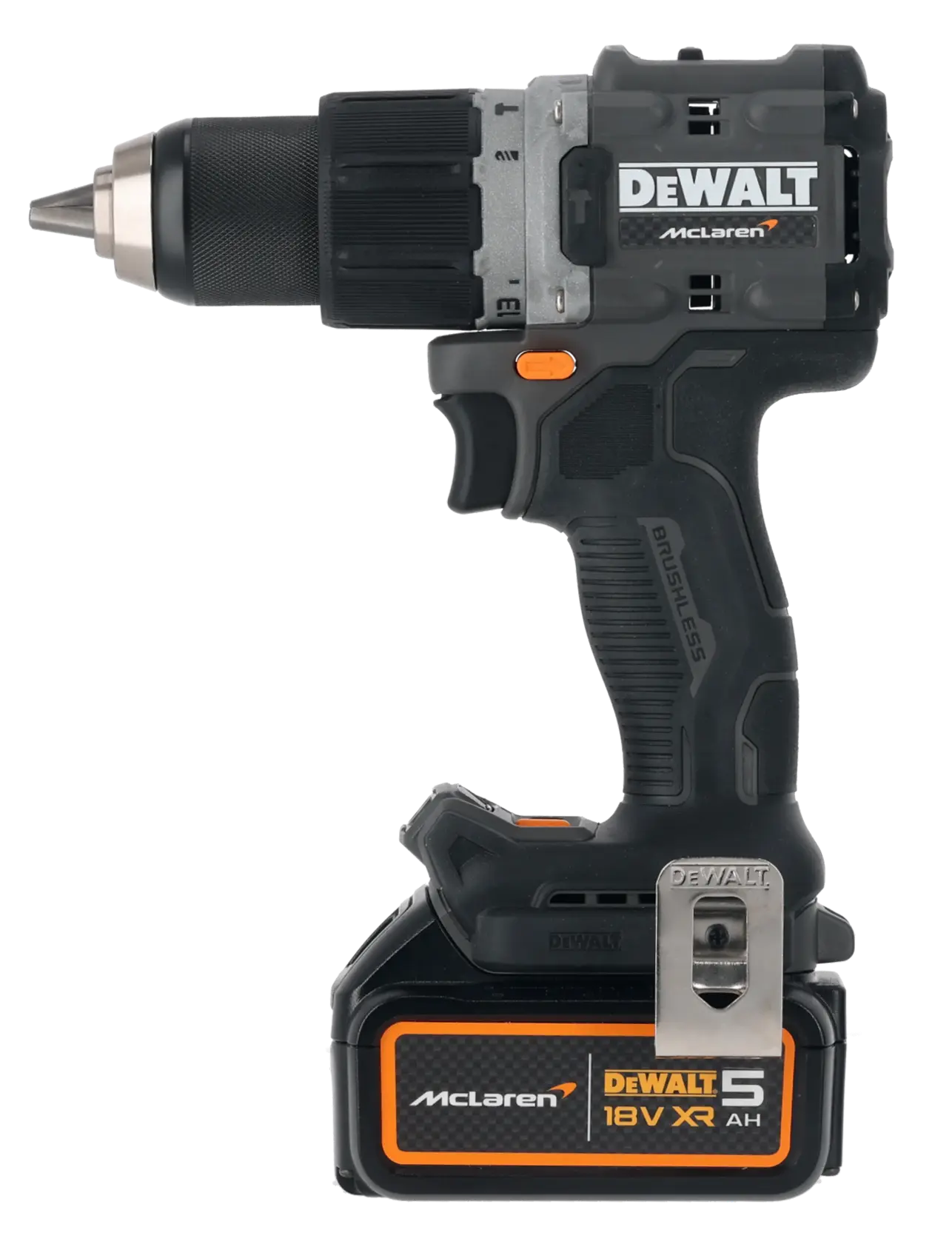 Perceuse-visseuse à percussion brushless 18V XR®DEWALT® x McLaren F1 Team - 2 x 5 Ah