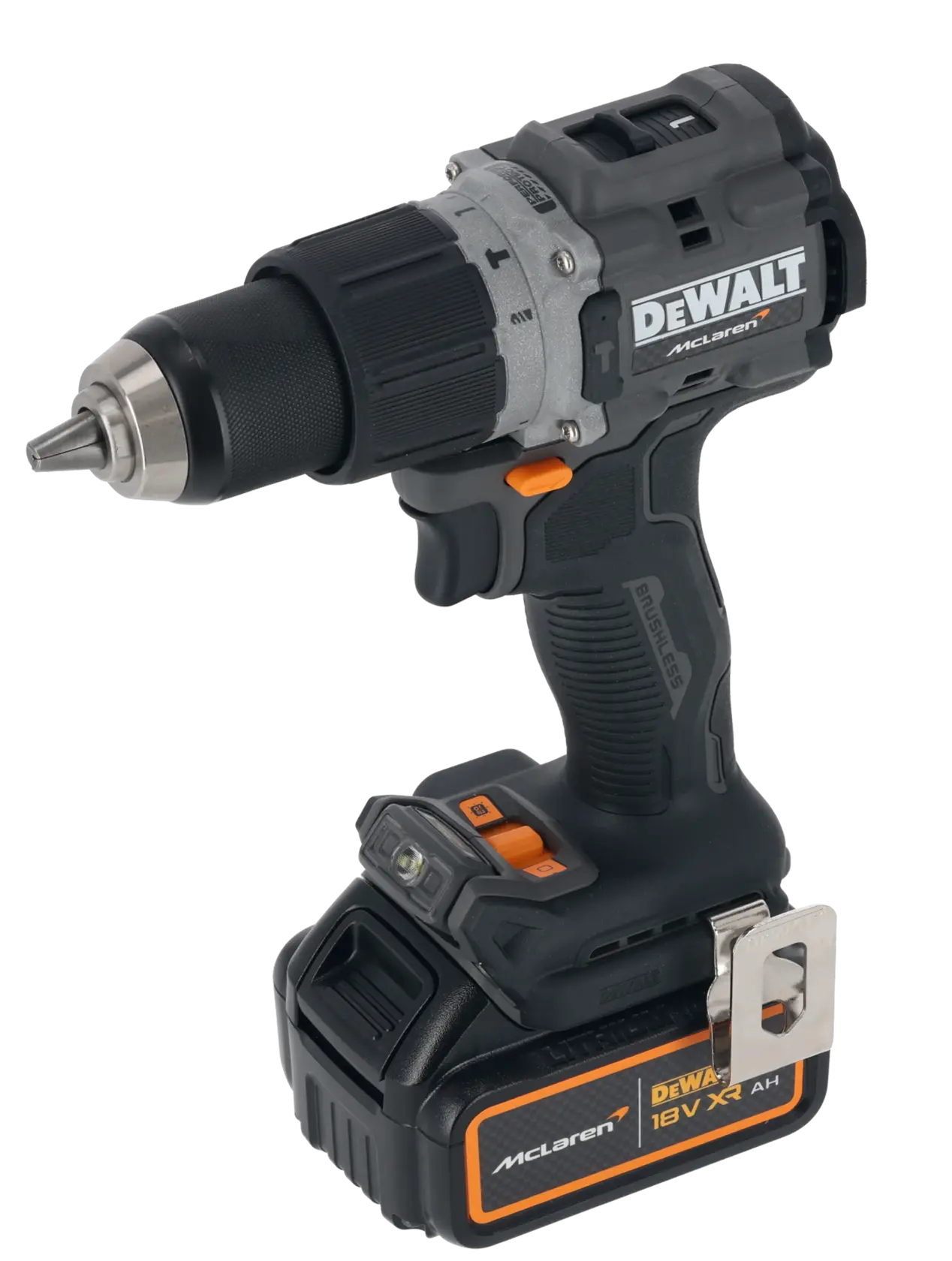 Perceuse-visseuse à percussion brushless 18V XR®DEWALT® x McLaren F1 Team - 2 x 5 Ah