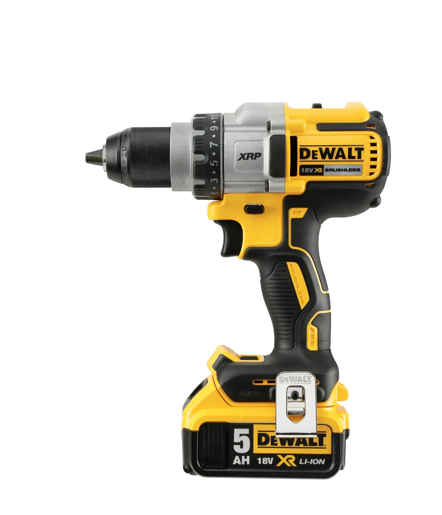 Perceuse-visseuse brushless Premium 18V XR® DEWALT® - 2 x 5 Ah