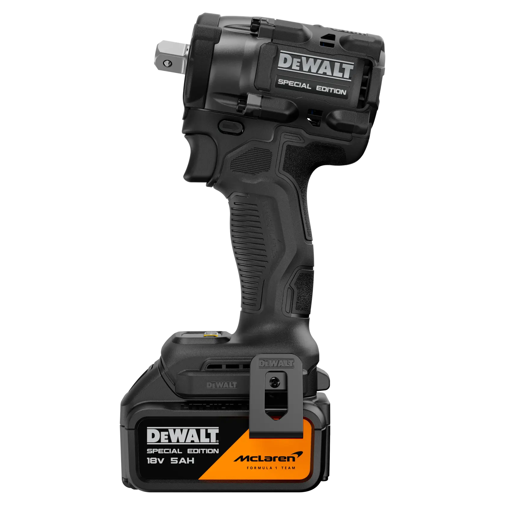 Herramienta DEWALT fotos, DCF92MP2T-QW, DCF92MP2T. Edición especial McLaren, batería 18V 5AH.