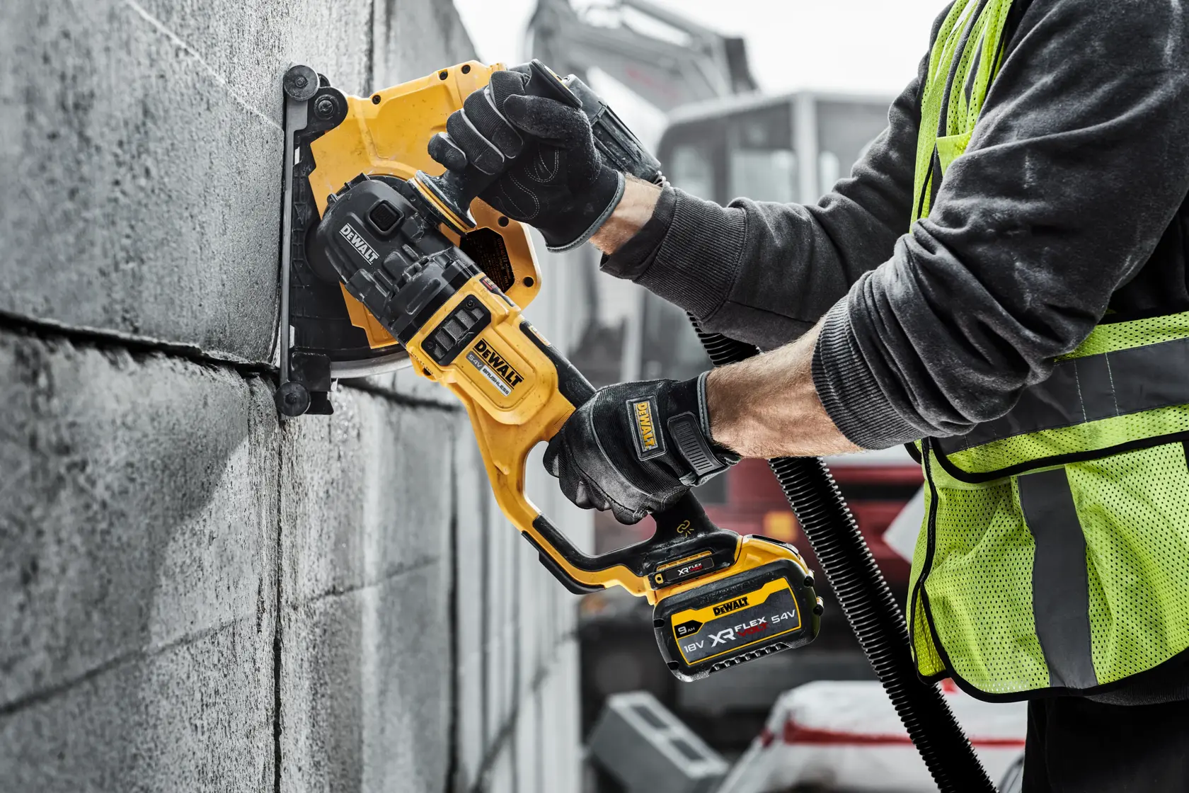 54 Volt XR Flexvolt Akku-Winkelschleifer 230mm - Basisversion