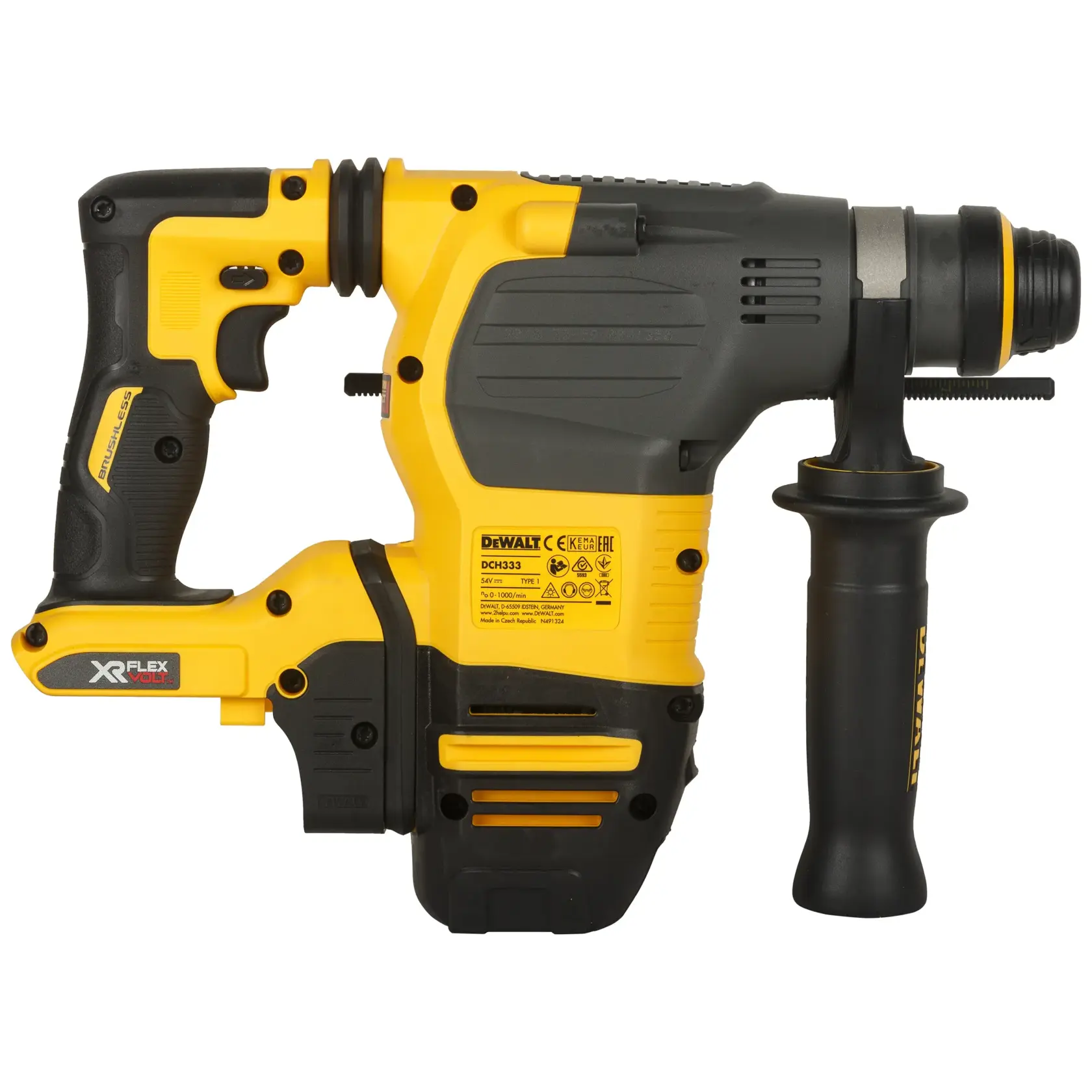 54 Volt SDS-plus Akku-Kombihammer 30mm (bürstenlos), 3,5 Joule, UTC - Basisversion