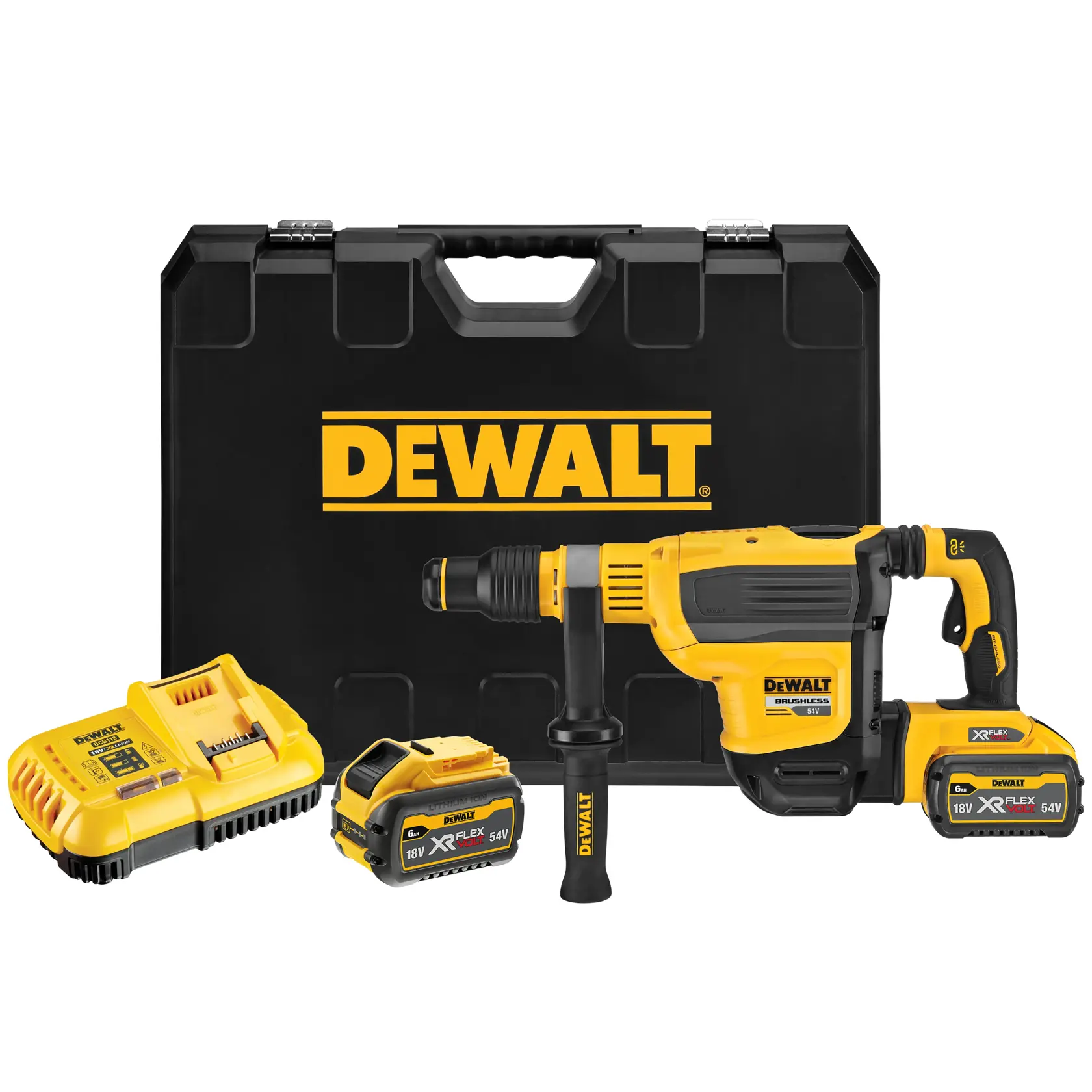 Perforateur burineur XR FLEXVOLT 54V SDS-Max 45 mm - 2 x 3Ah