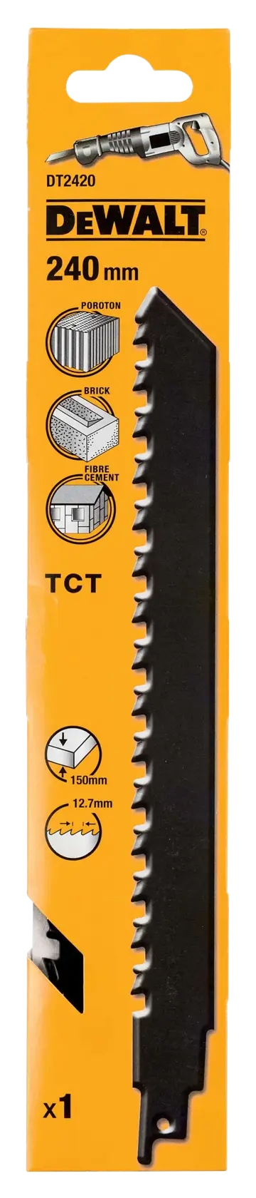 Lame de scie sabre à denture au carbure de tungstène 240 mm