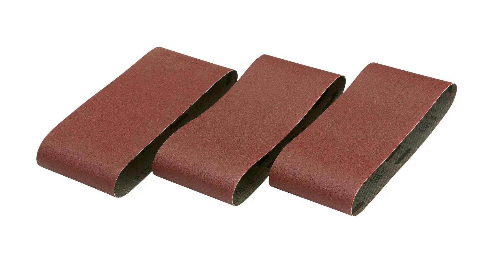 Abrasif pour ponceuses a bande - multi-usages pour bois / peinture / métal grain 60 - 100 x 560 mm