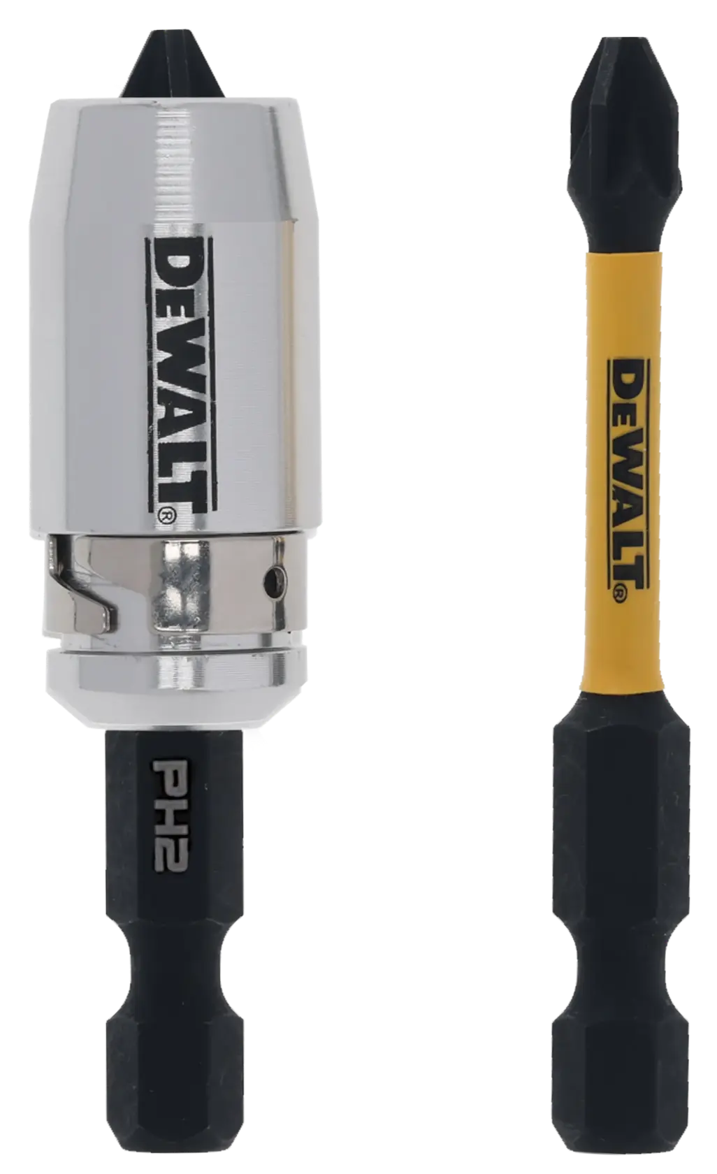DEWALT DT70536T comprend un porte-embout magnétique et un embout PH2.
