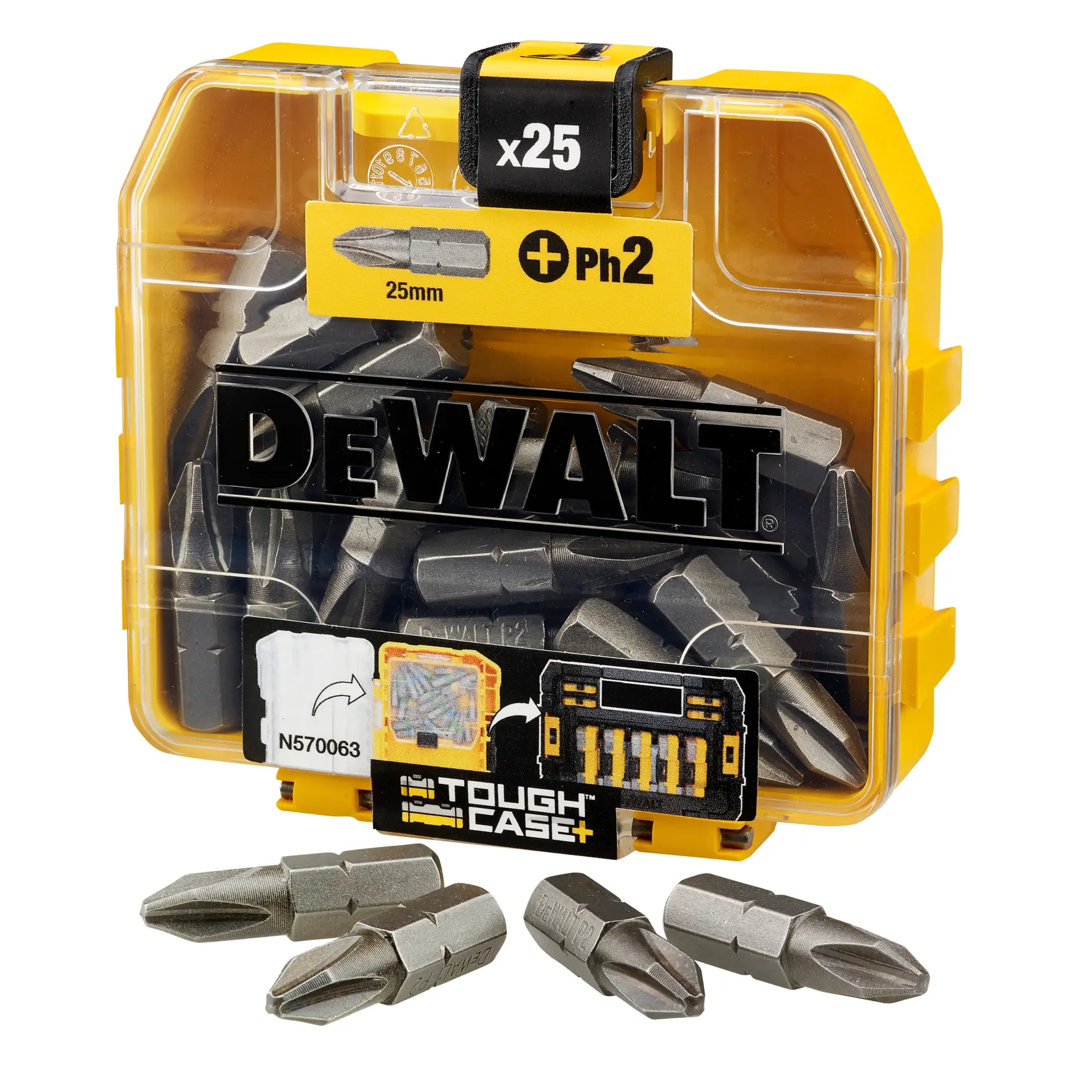 Boite de 25 embouts de vissage PH2 25 mm