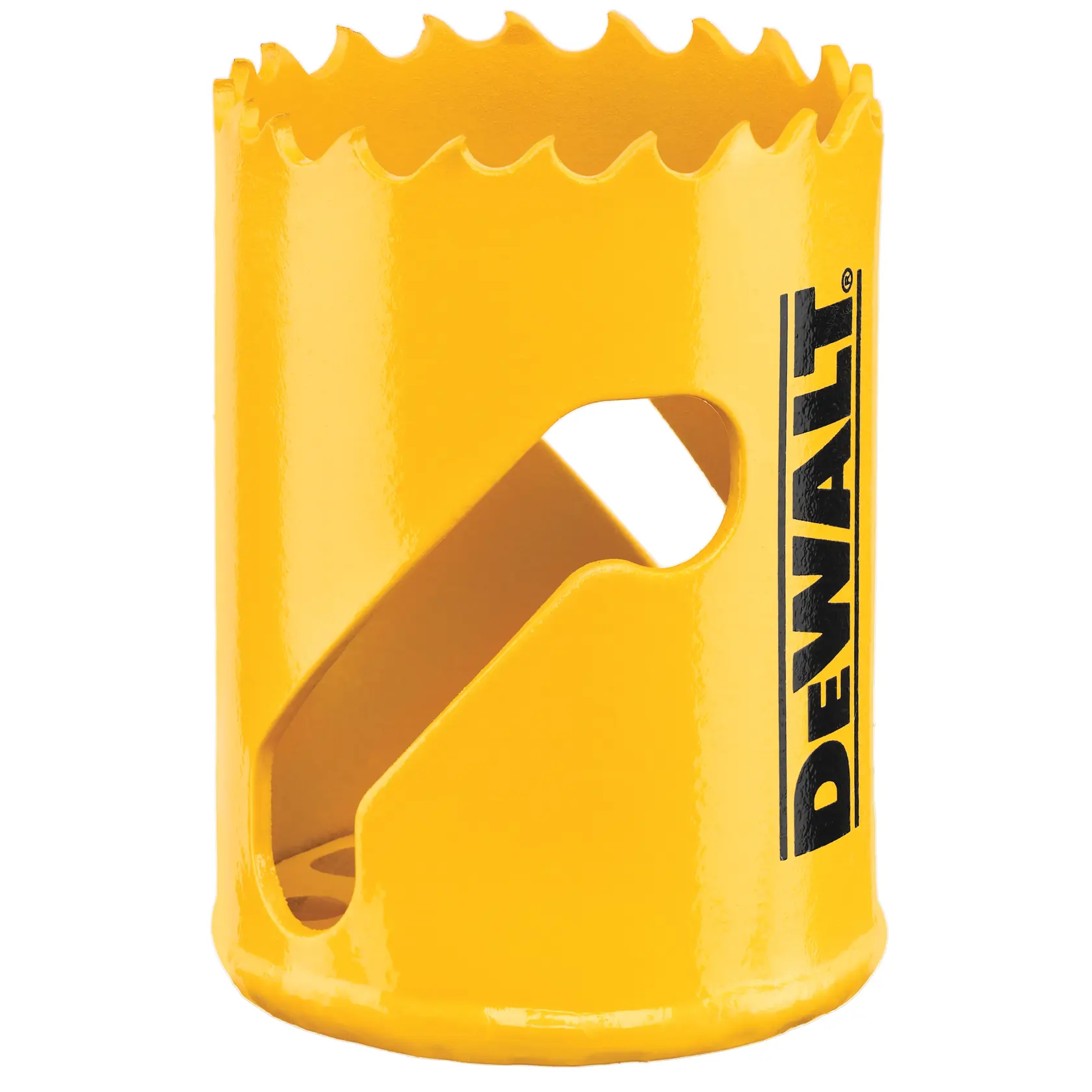 DEWALT Lochsäge gelb DT90312/DT90312-QZ für Fotografie. Zylindrisches Schneidwerkzeug mit Zähnen.