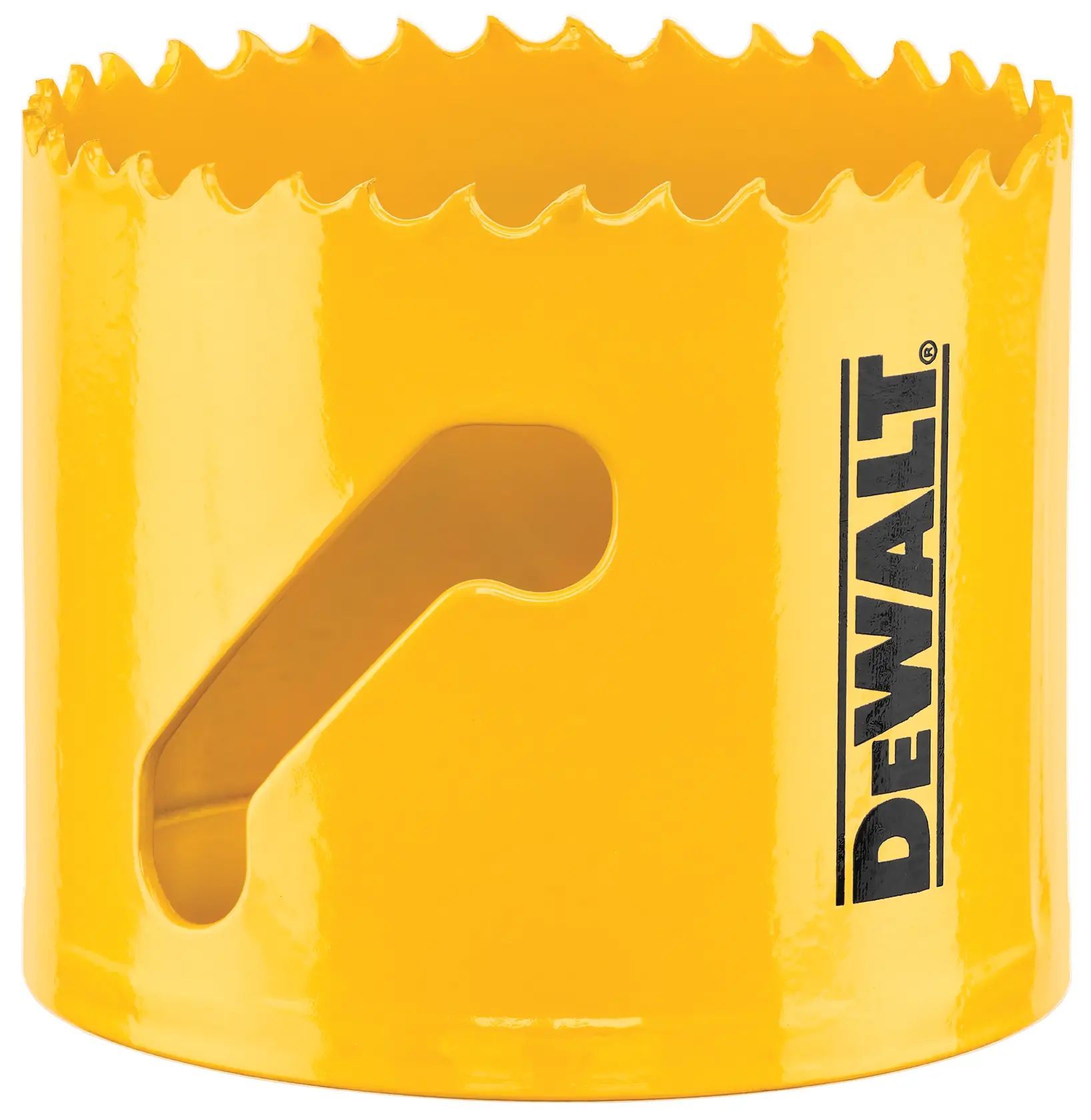 DEWALT gelbe Lochsäge, DT90321-QZ, DT90321 SKUs, Kategorie Fotografie, gezackte Kante.