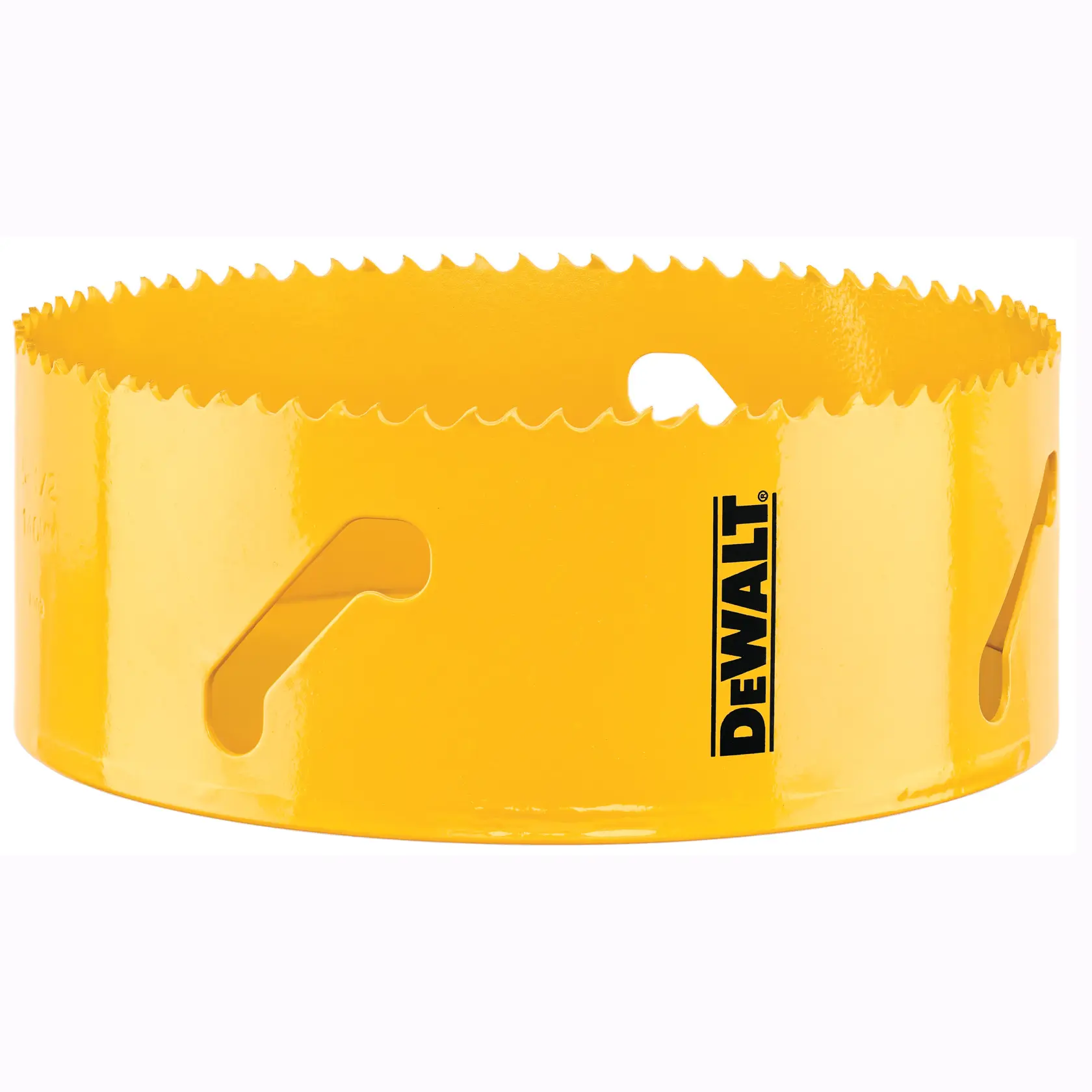 Graphic showing DEWALT XTREME Sub-Compact Series branding with the slogan 'Compact and Performance Packed' on a yellow background.
