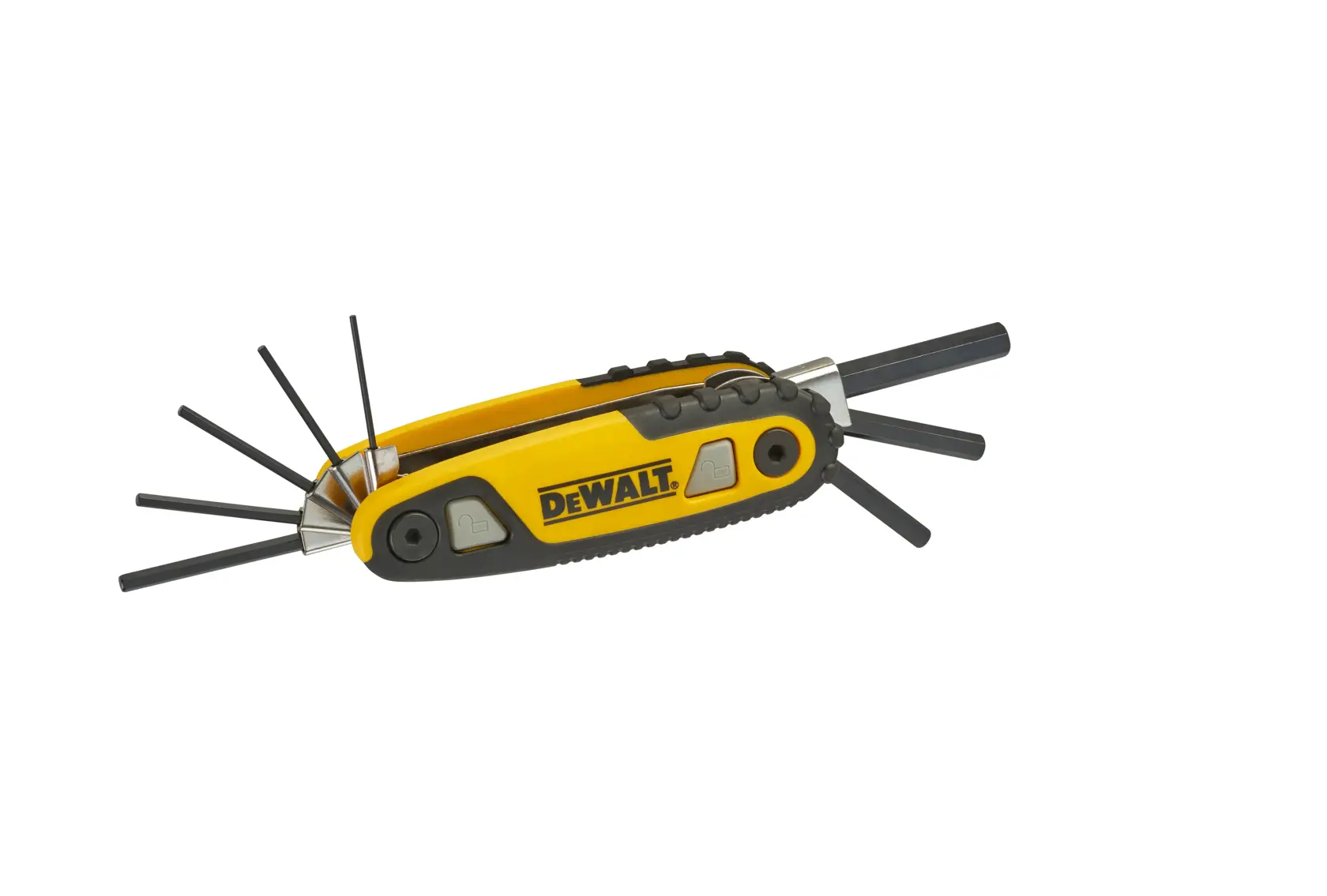 Jeu de clés hexagonales pliantes/verrouillables (8 pièces) DEWALT®
