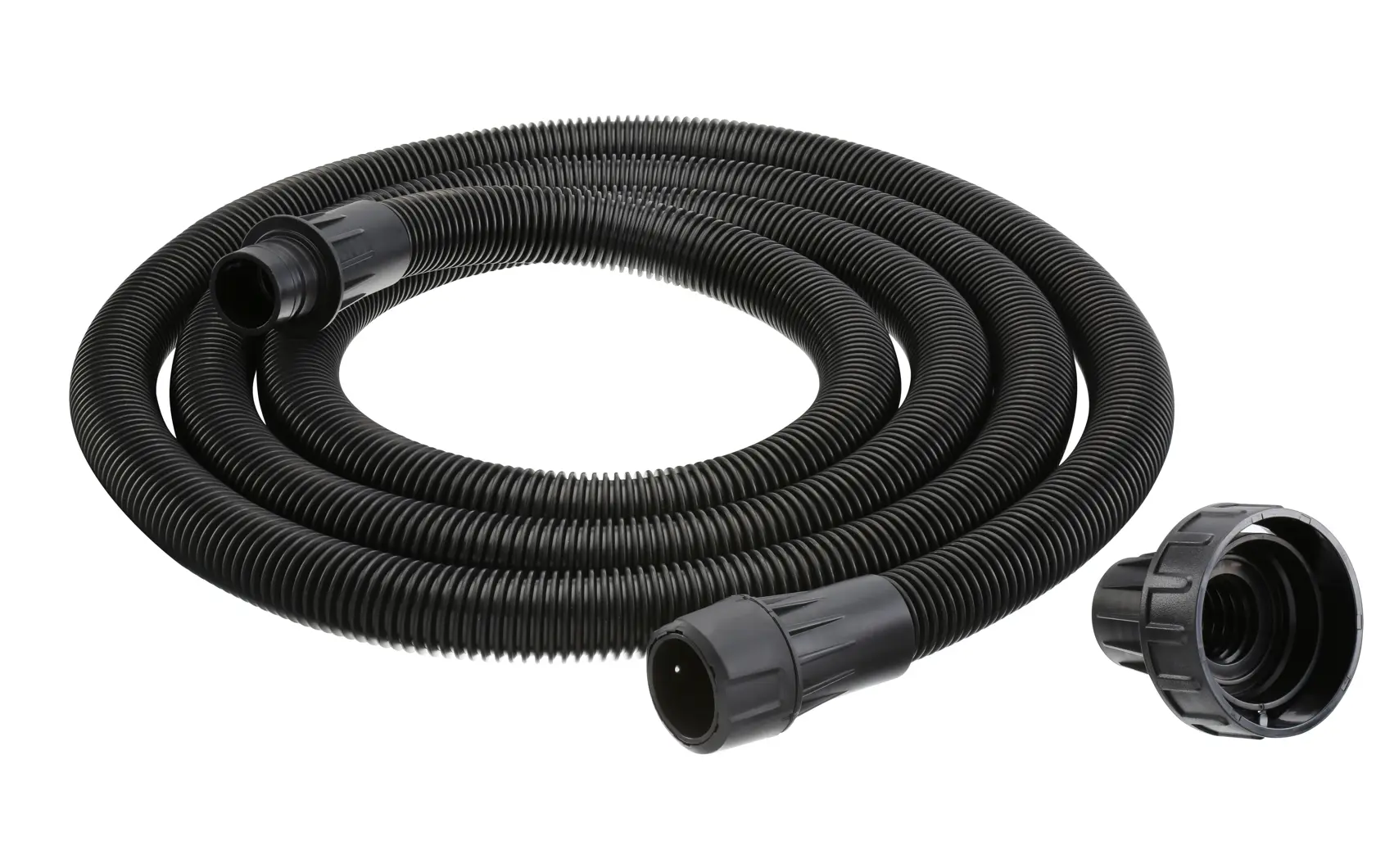 Manguera DEWALT para fotografía, SKUs DWV9316-XJ, DWV9316. Negra y flexible con conectores.